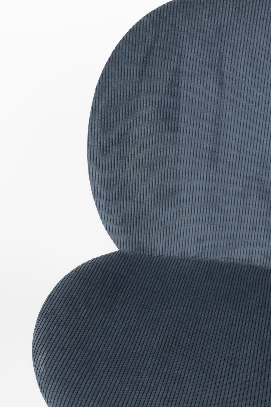 Bonnet eetkamerstoel grijs/blauw (set of 2)