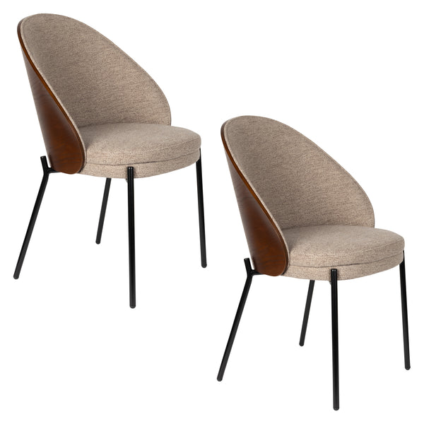 Stoel Rodin Beige (set van 2)