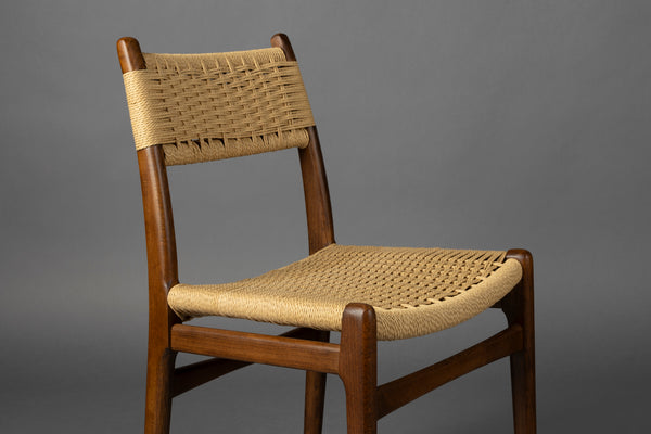 Stoel Cecile Notenhout (set van 2)