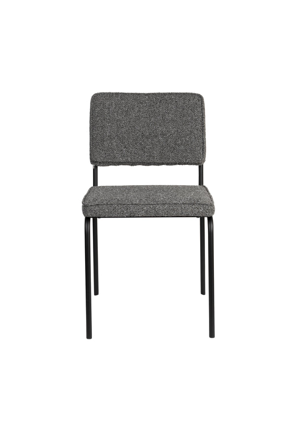 Buddy eetkamerstoel zwart (set of 2)