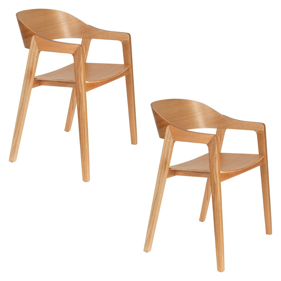 Stoel Westlake Naturel (set van 2)