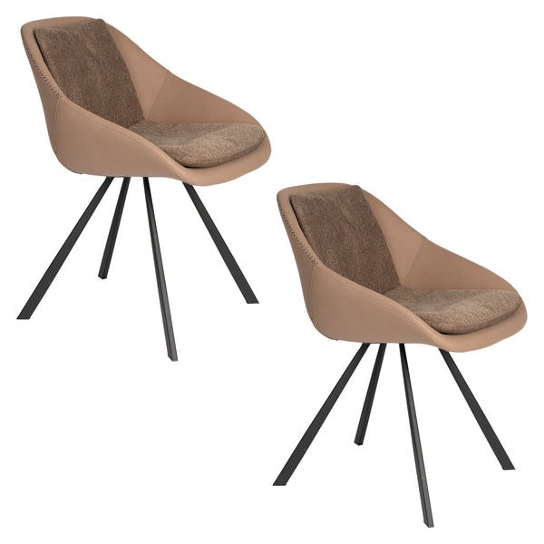 Stoel Wakefield Beige (set van 2)