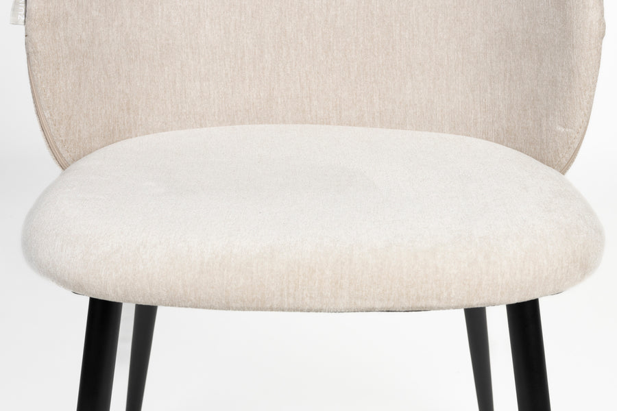 Stoel Cozy Beige (set van 2)