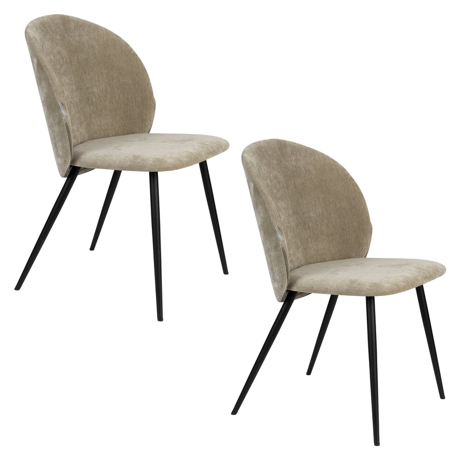 Stoel Cozy Mos (set van 2)