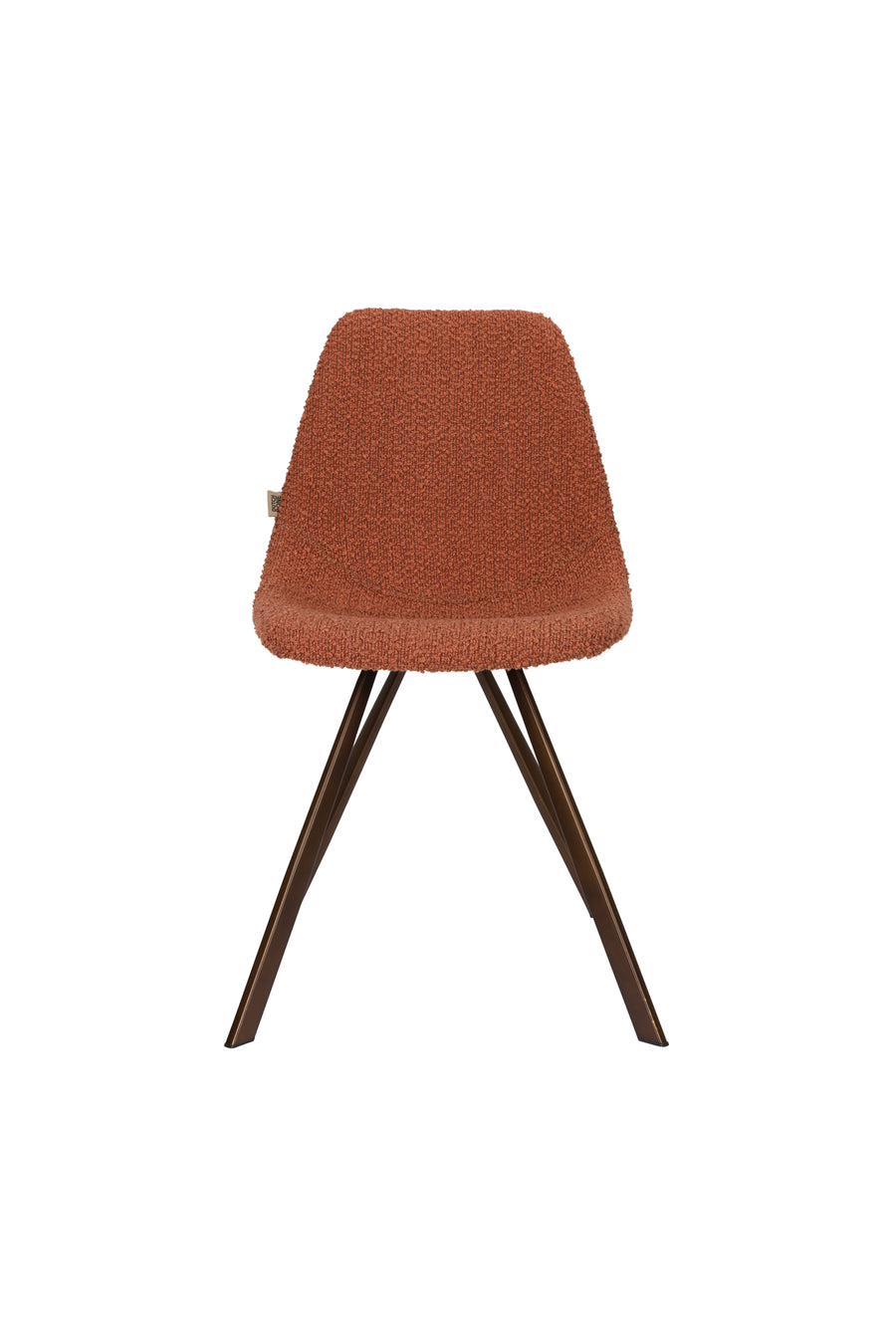 Franky eetkamerstoel bouclé terra (set of 2)