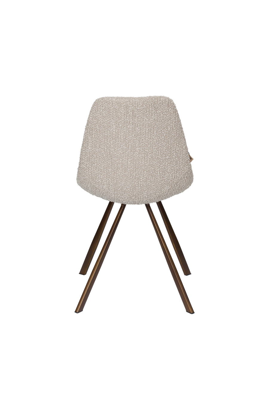 Franky eetkamerstoel bouclé beige (set of 2)