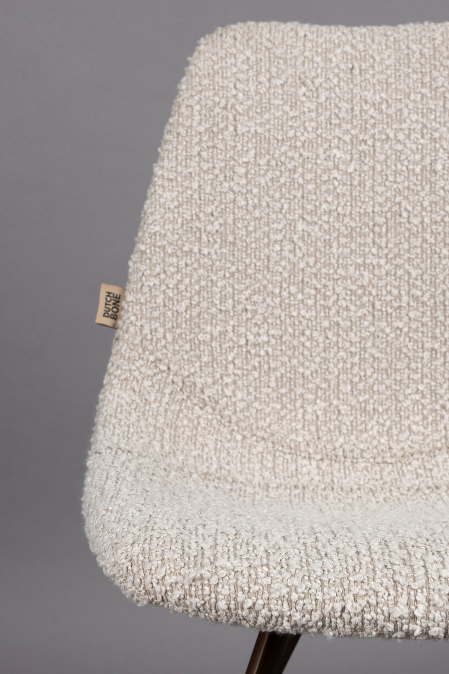 Franky eetkamerstoel bouclé beige (set of 2)