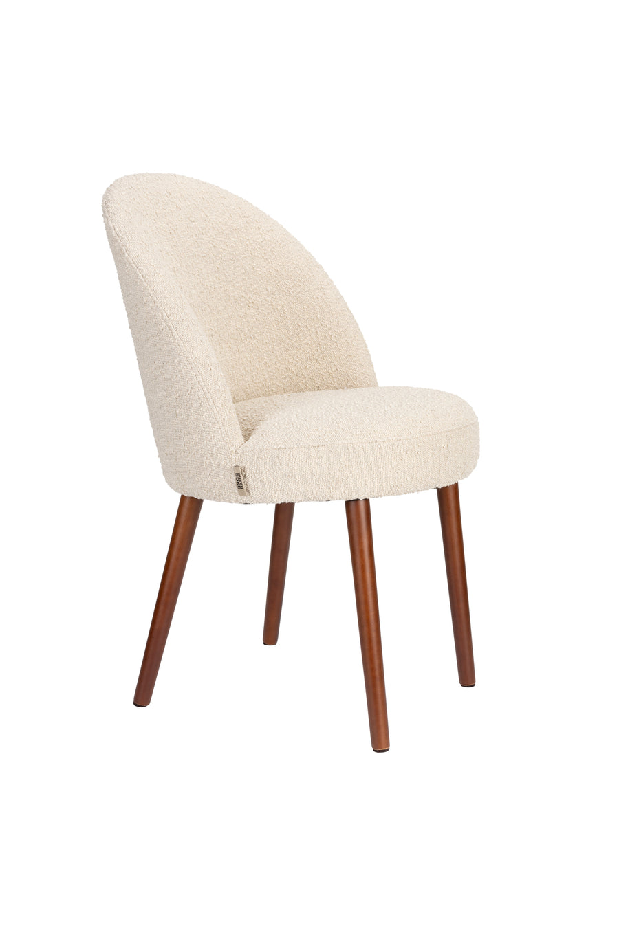 Stoel Barbara Boucle Beige (set van 2)