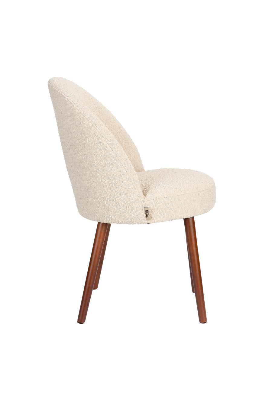 Stoel Barbara Boucle Beige (set van 2)