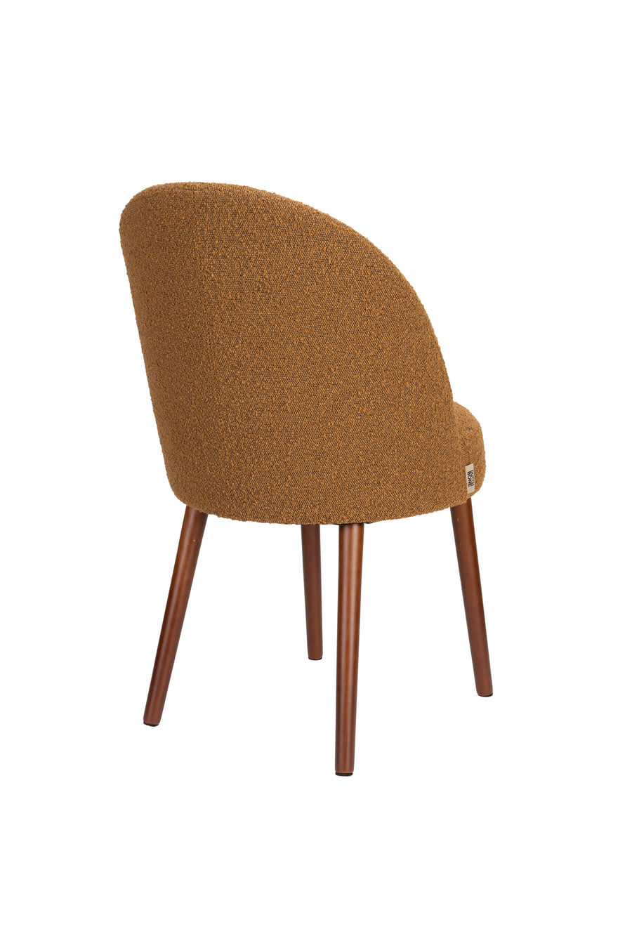 Stoel Barbara Boucle Oker (set van 2)
