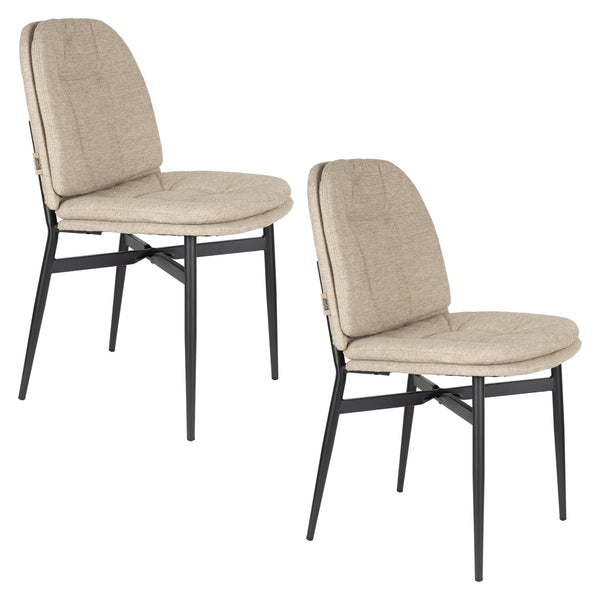Stoel Jade Beige (set van 2)