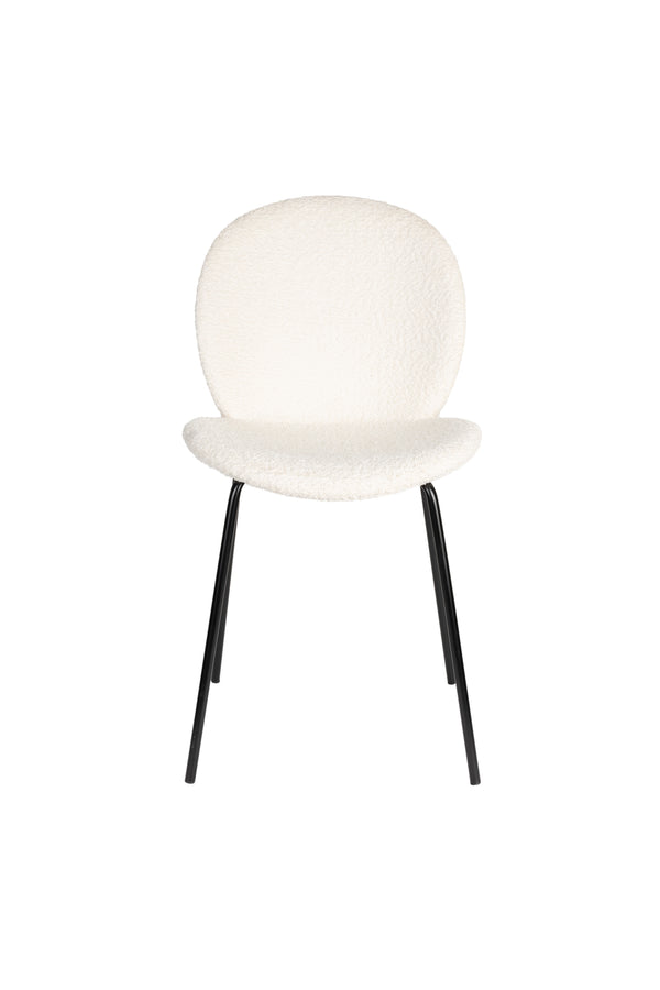 Stoel Bonnet Gebroken wit (set van 2)