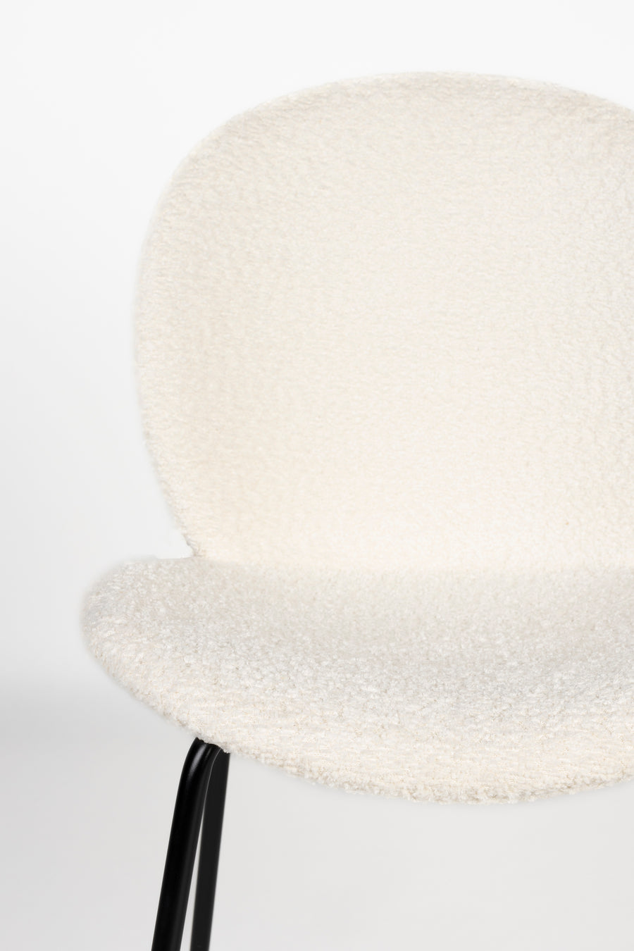 Stoel Bonnet Gebroken wit (set van 2)