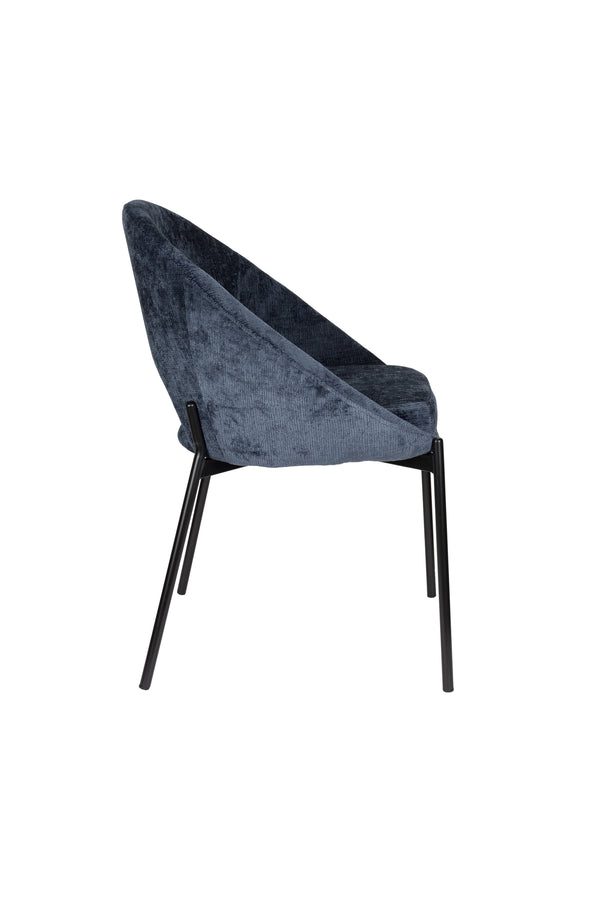 Stoel Dando Night Grijs (set of 2)