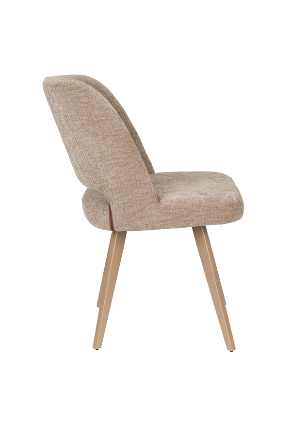 Stoel Yves Bruin (set of 2)