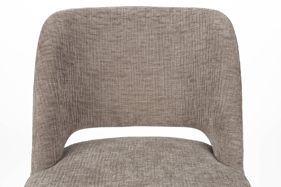 Stoel Yves Bruin (set of 2)