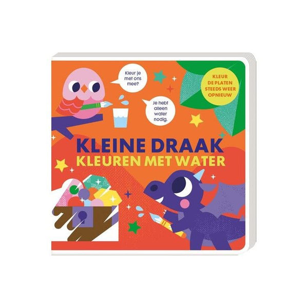 Kleuren met water - Kleine draak Nieuw
