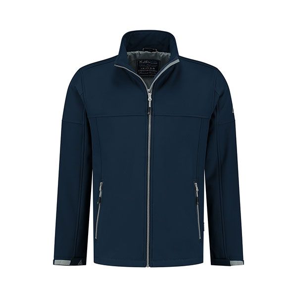 Gevoerde softshell jas Odense Navy M