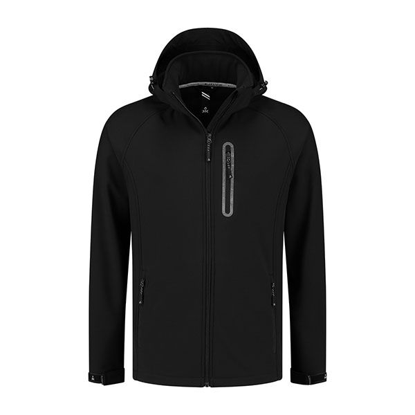 Softshell jas Kevan Black 3XL
