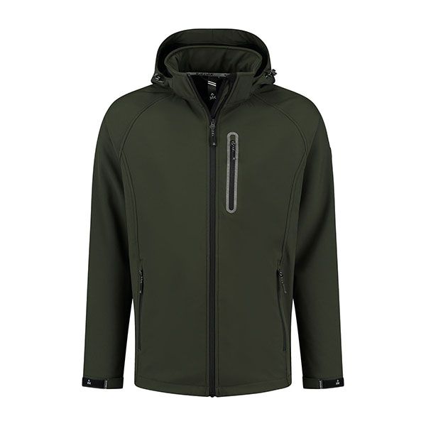 Softshell jas Kevan Green 2XL