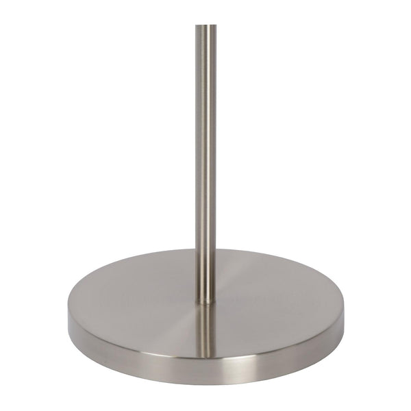 Lucide ZENITH dimbare LED-leesvloerlamp satijnchroom