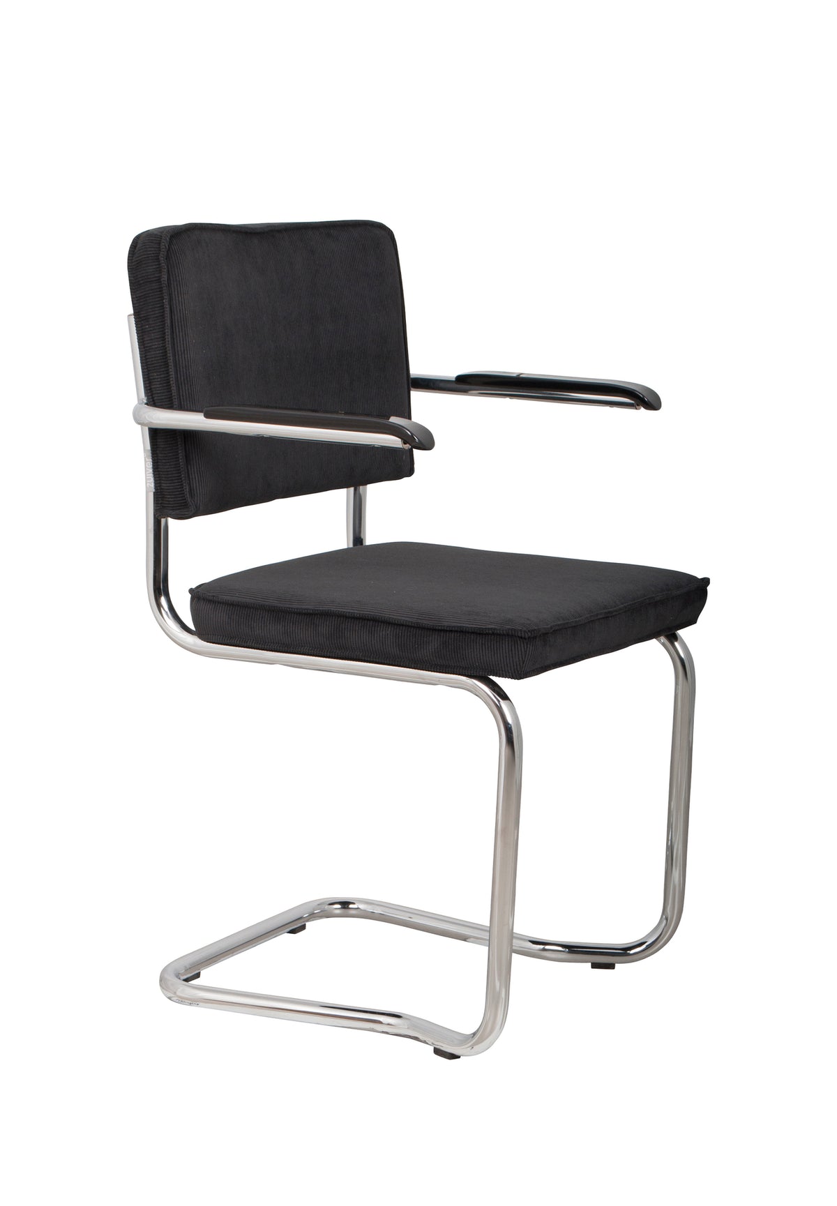 Fauteuil Ridge Kink Rib Zwart 7a (set van 2)