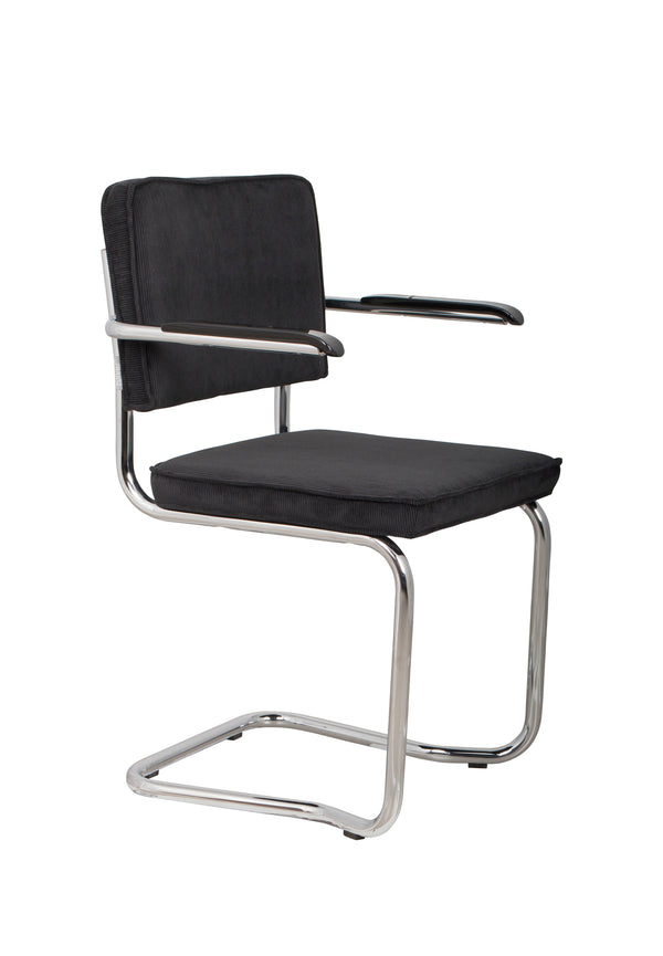 Fauteuil Ridge Kink Rib Zwart 7a (set van 2)