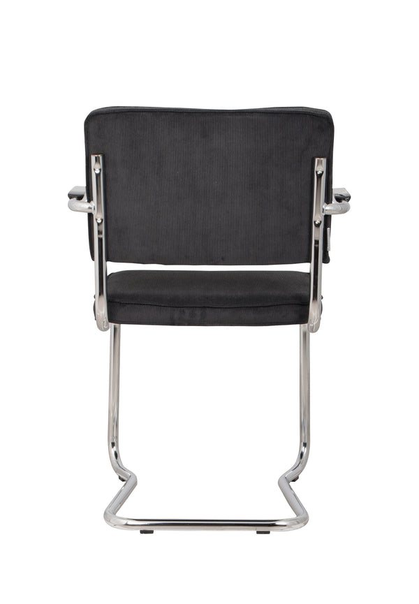 Fauteuil Ridge Kink Rib Zwart 7a (set van 2)