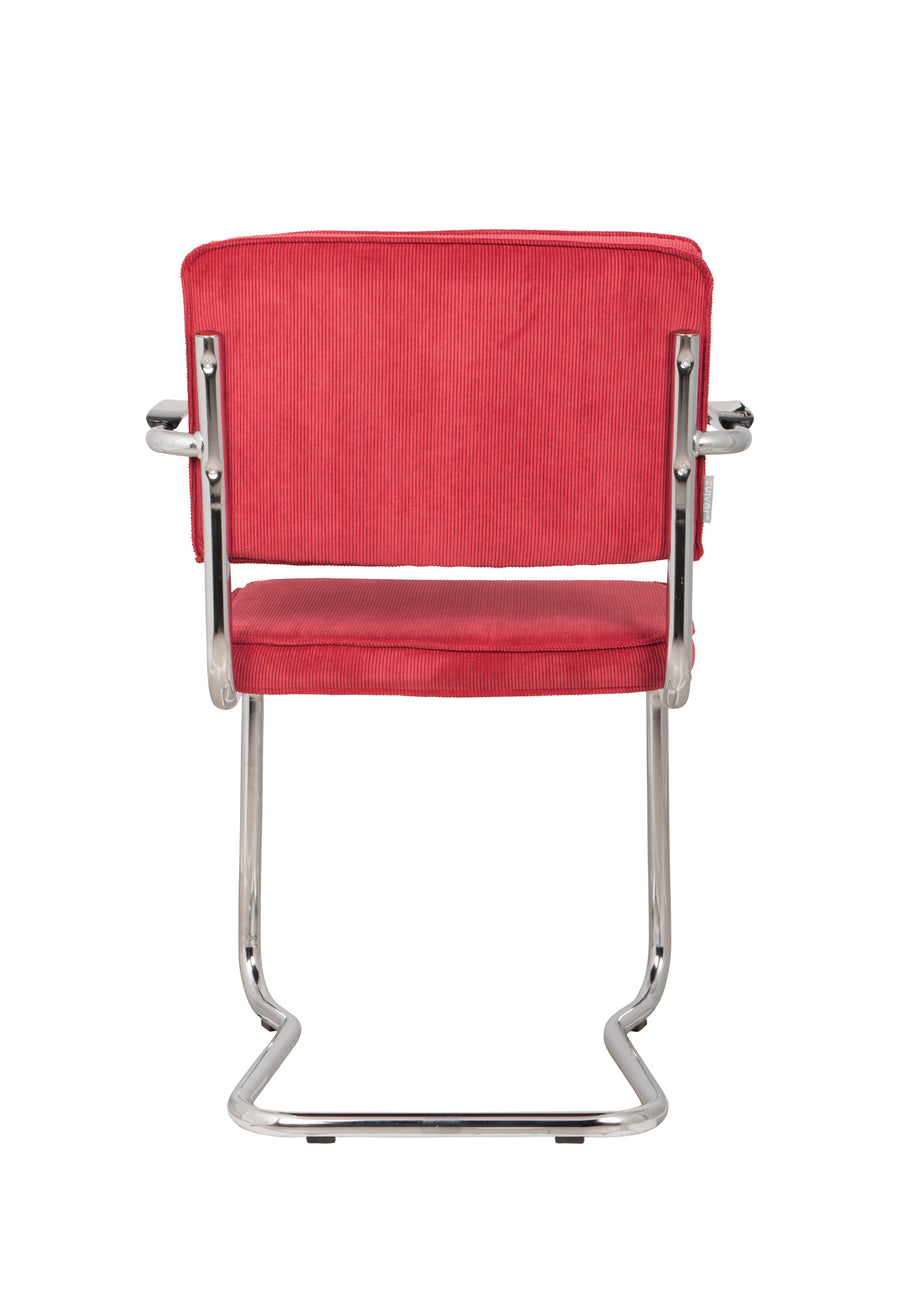 Fauteuil Ridge Kink Rib Rood 21a (set van 2)