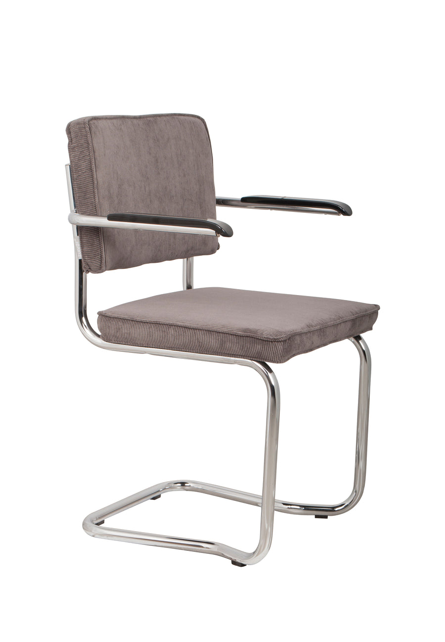Fauteuil Ridge Kink Rib Grijs 6a (set van 2)