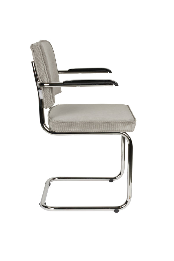 Fauteuil Ridge Rib Cool Grijs 32a (set van 2)