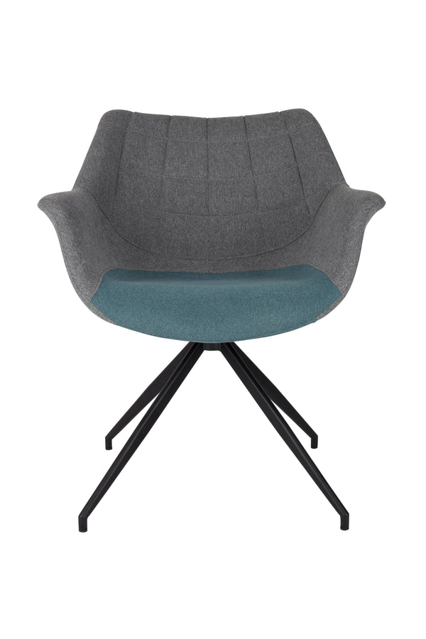Fauteuil Doulton Blauw (set van 2)