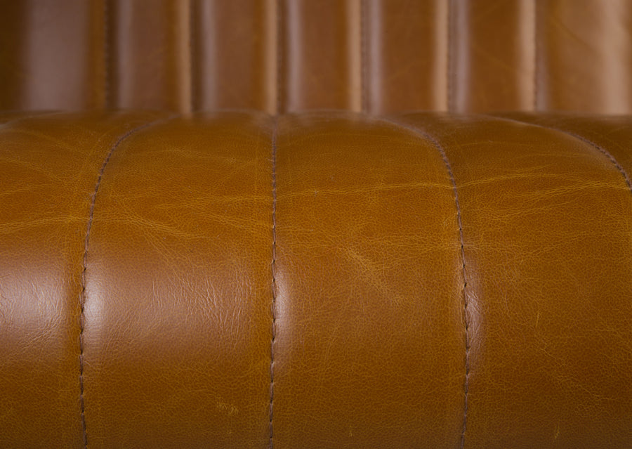 Fauteuil Stitched Cognac (set van 2)
