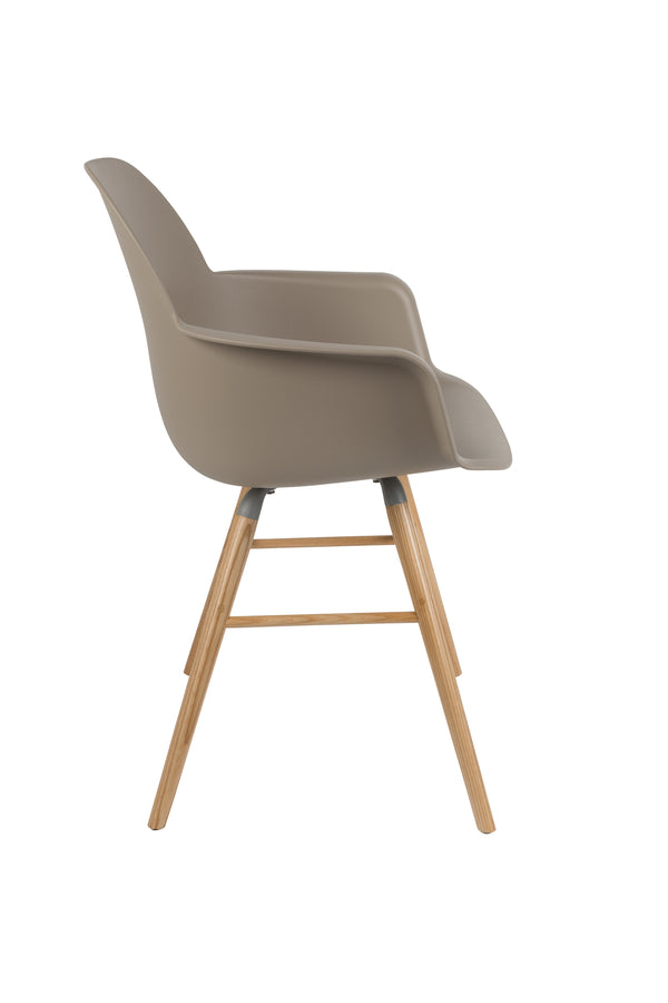 Fauteuil Albert Kuip Taupe (set van 2)