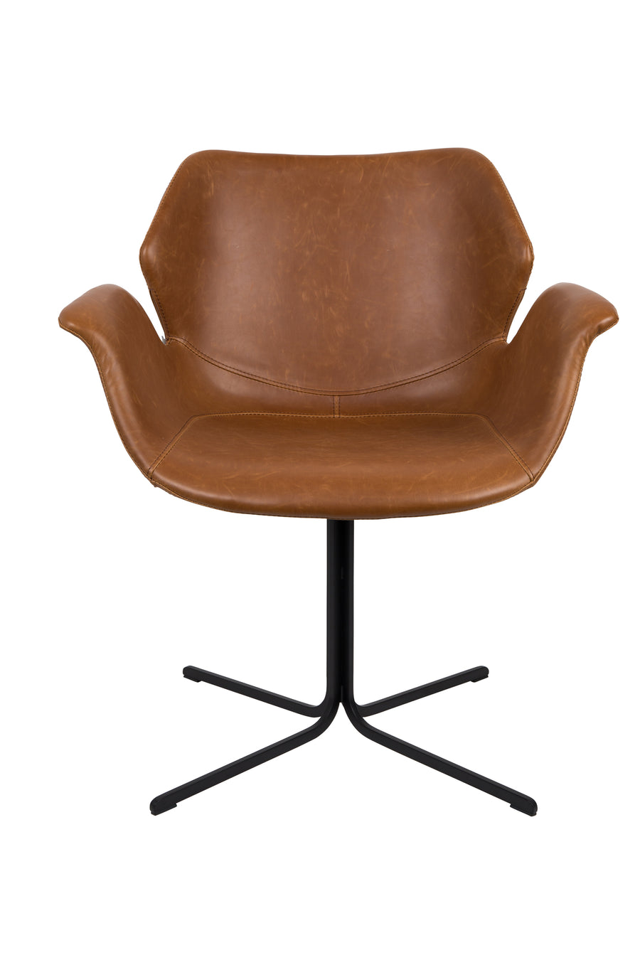 Fauteuil Nikki Alles Bruin (set van 2)