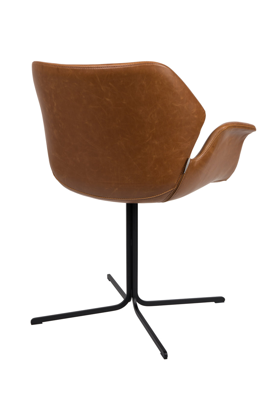 Fauteuil Nikki Alles Bruin (set van 2)