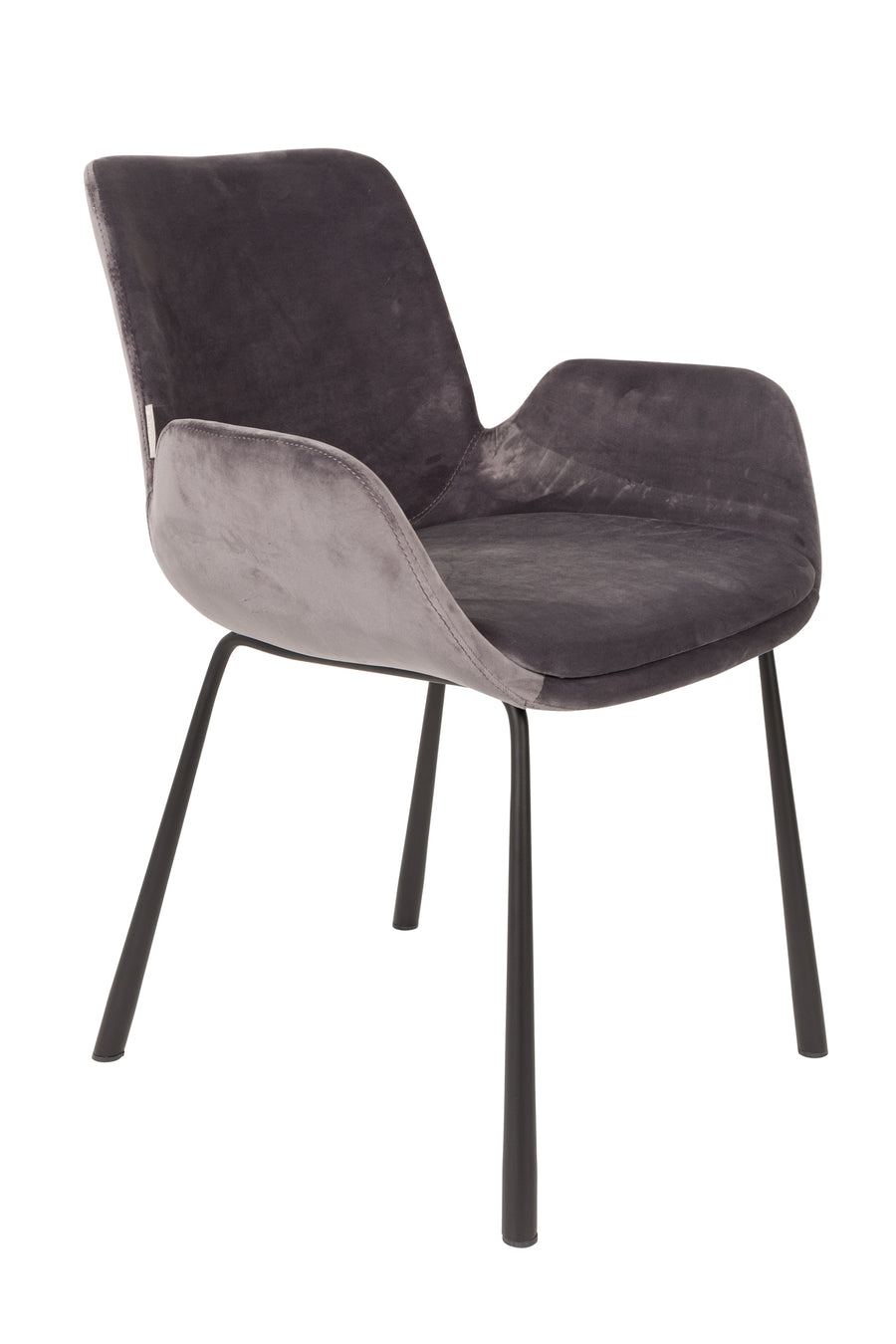 Fauteuil Brit Donker Grijs (set van 2)