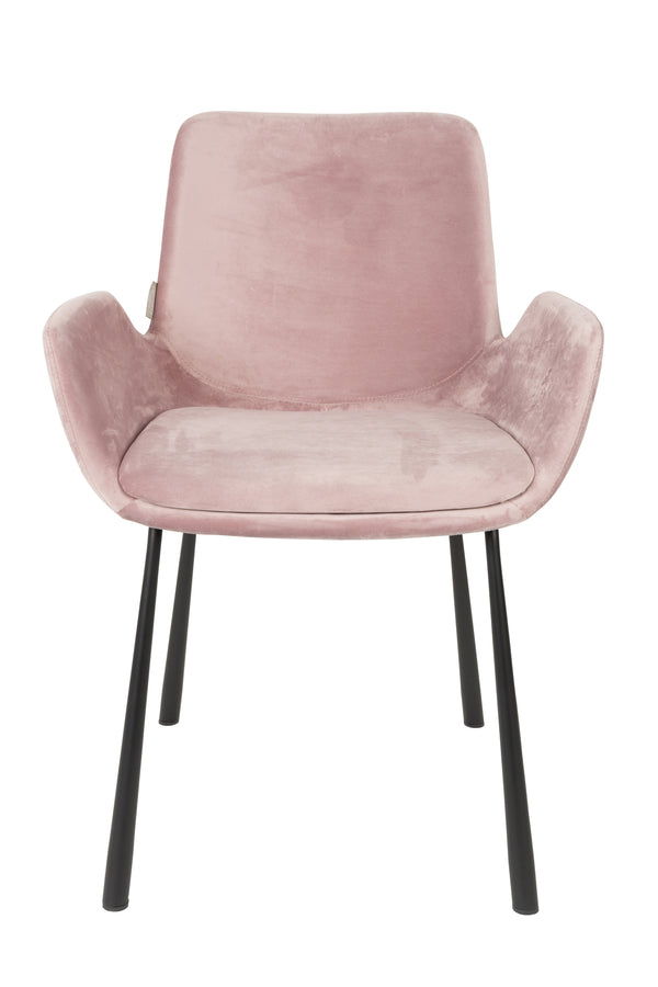 Fauteuil Brit Roze (set van 2)