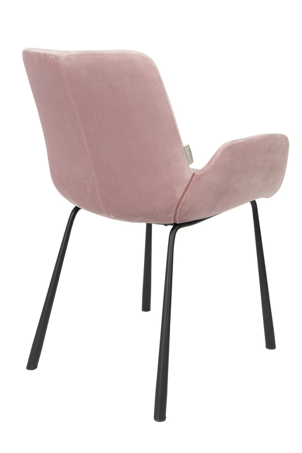 Fauteuil Brit Roze (set van 2)