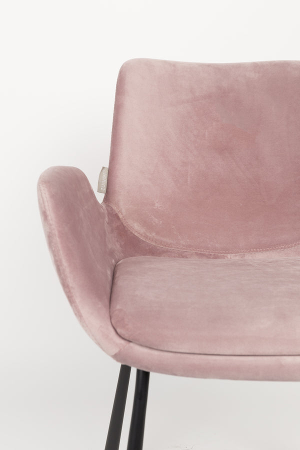 Fauteuil Brit Roze (set van 2)