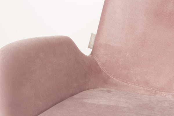 Fauteuil Brit Roze (set van 2)