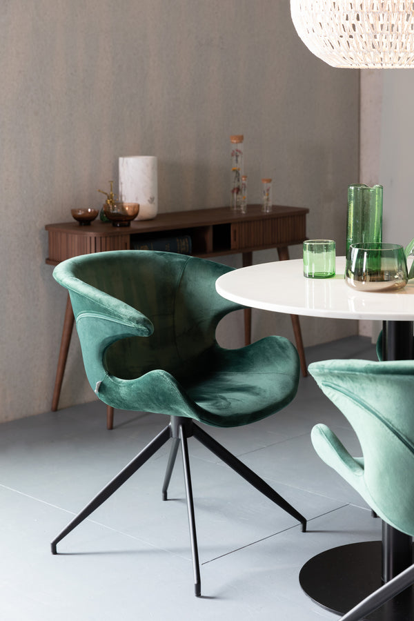 Fauteuil Mia Groen (set van 2)