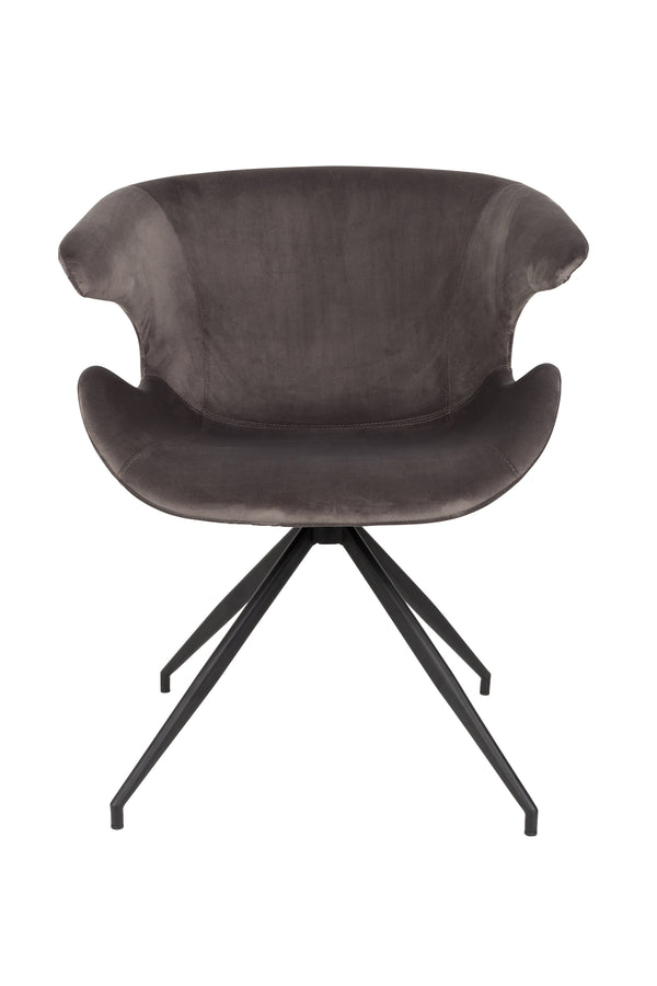 Fauteuil Mia Grijs (set van 2)