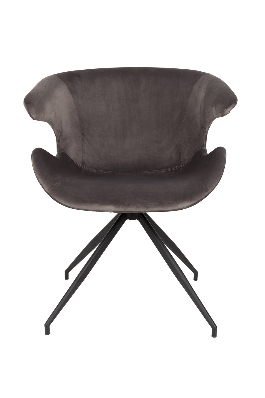 Fauteuil Mia Grijs (set van 2)