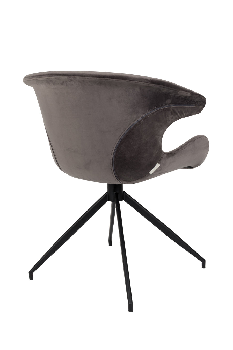 Fauteuil Mia Grijs (set van 2)