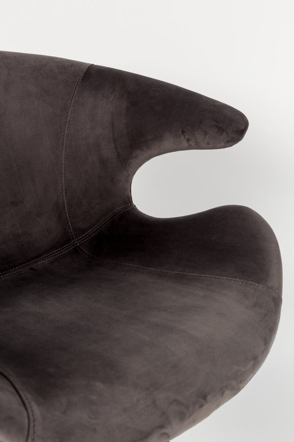 Fauteuil Mia Grijs (set van 2)