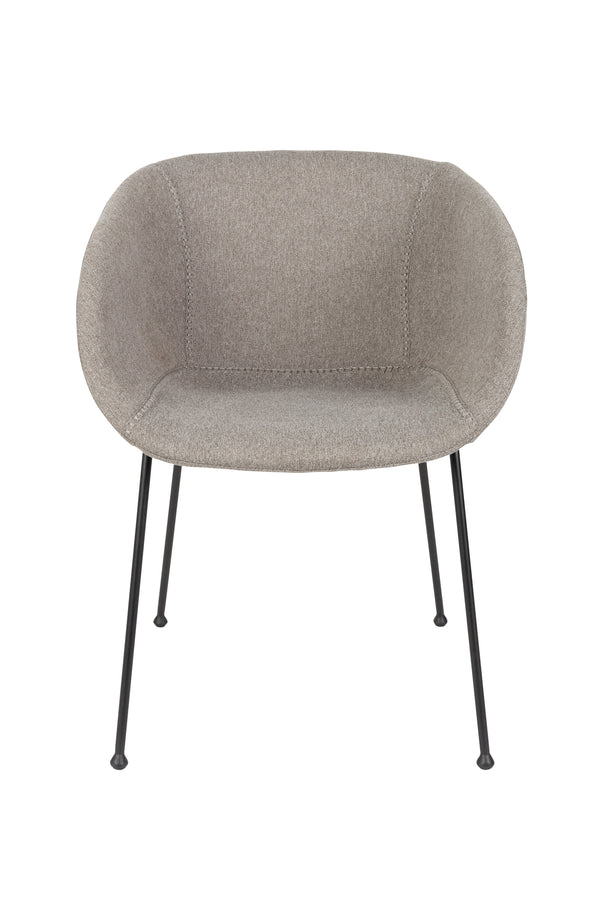Fauteuil Feston Fab Grijs (set van 2)