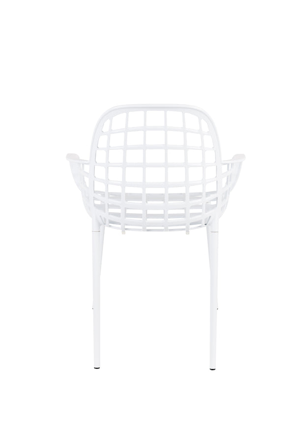 Albert kuip tuin armstoel wit (set of 2)