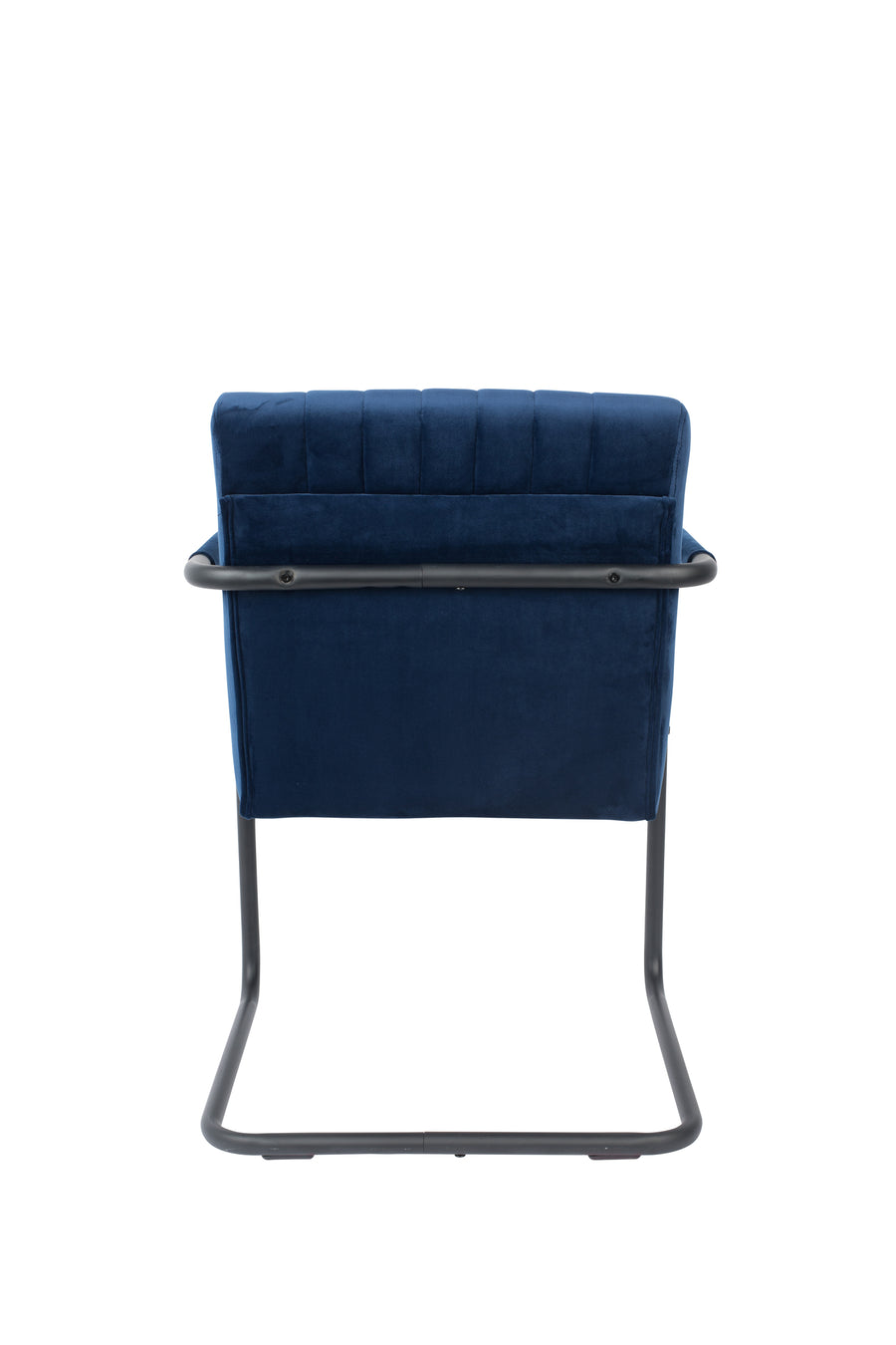 Fauteuil Stitched Fluweel Marine (set van 2)