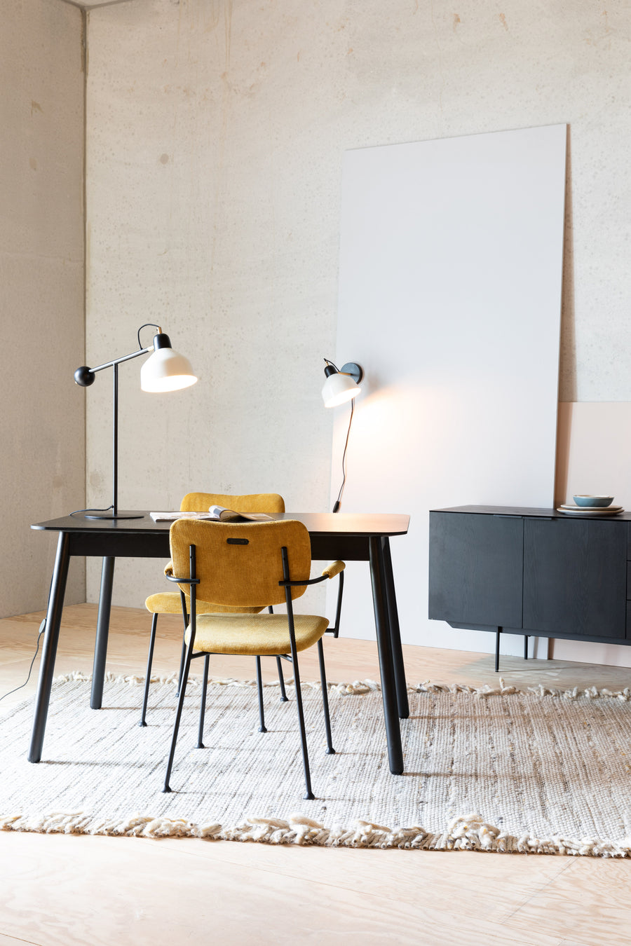 Fauteuil Benson Oker (set van 2)